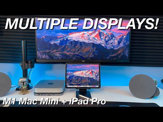 M1/M2 Mac Mini + iPad Pro - Dual Monitor Setup ‍