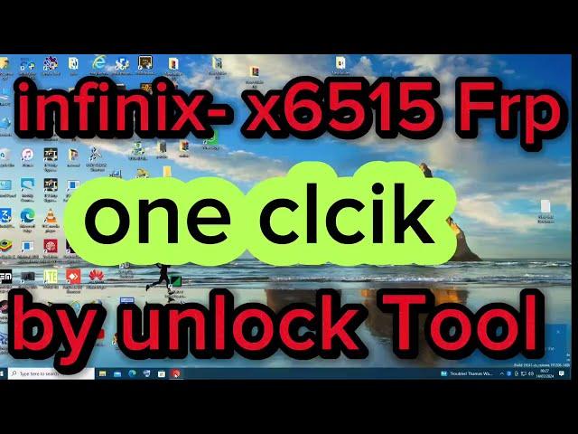 infinix x6515 Frp by unlock Tool