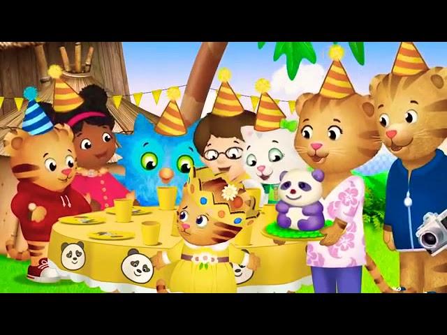 Daniel Tiger Neighborhood Margaret Birthday