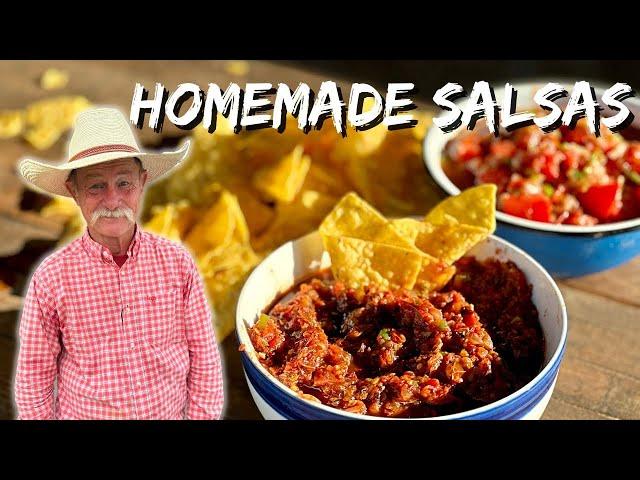 Homemade Mexican Salsas | Two Recipes Better Than Store Bought! #easysalsa  #traditionalsalsa