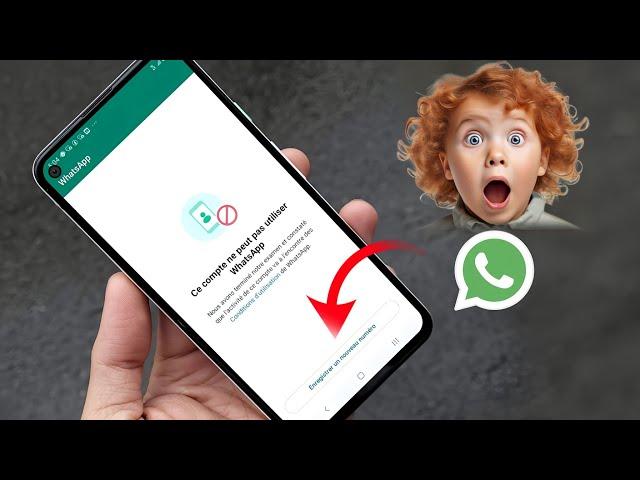 comment débloqué un compte WhatsApp. NOUVEAU PROCESSUS 2025 ️ très facile..