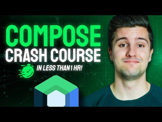 The Jetpack Compose Beginner Crash Course for 2023   (Android Studio Tutorial)