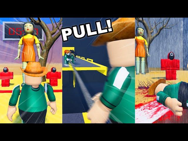 ROBLOX SQUID GAME ALL CHALLENGES