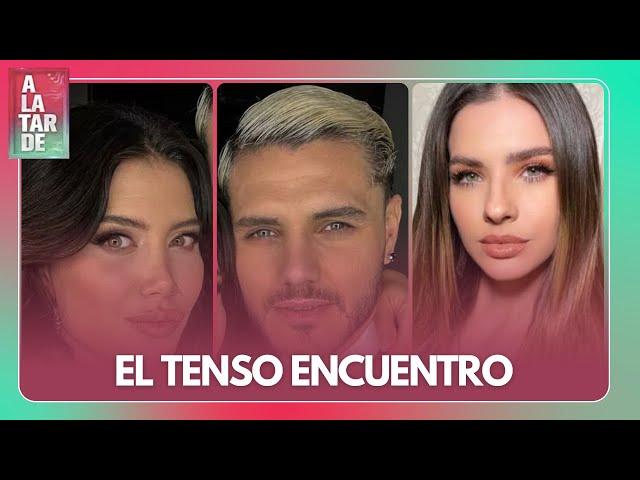 TREMENDO ENCUENTRO: WANDA NARA, ICARDI Y LA CHINA SUÁREZ