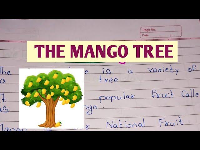 10 Lines on Mango Tree // Essay on Mango Tree in english