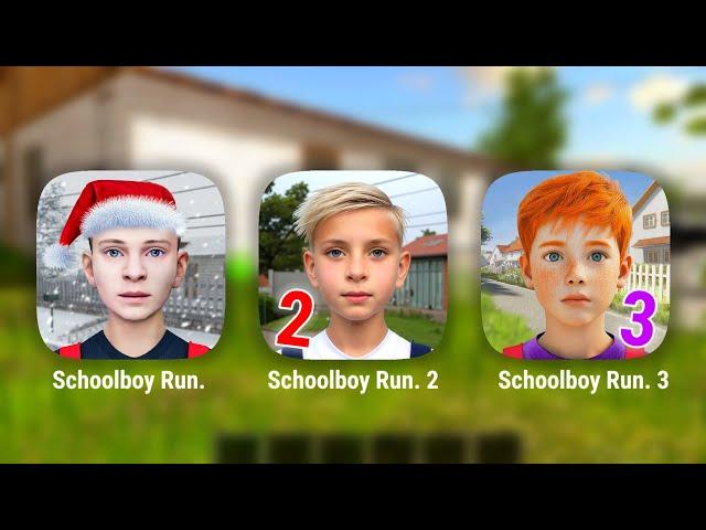 Schoolboy Runaway 1, 2 & 3 Full Gameplay || Schoolboy New Escape | Schoolboy Runaway 2 Mod Menu