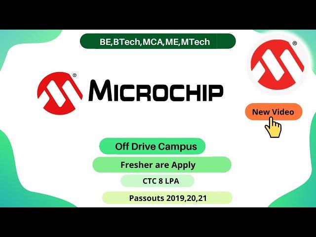 Microchip Off-campus Drive | Freshers | 2021 #jobsandoffcampusdrive #studentscircles