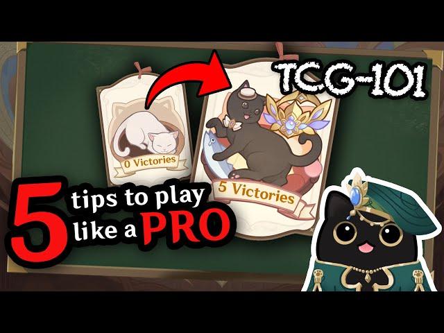 Common mistakes you might be making, and how to play better! | TCG 101 | Genshin Impact TCG