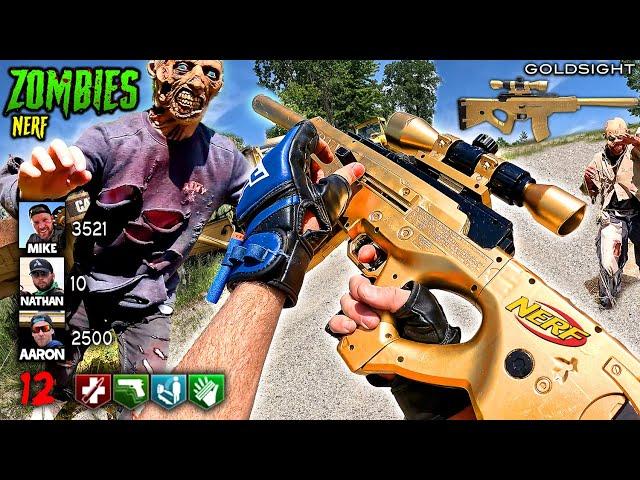 NERF meets Call of Duty ZOMBIES 5.4 | (Nerf First Person Shooter!)