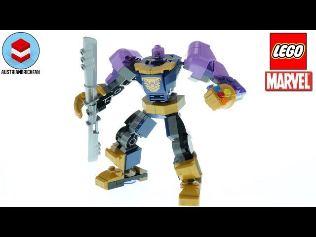 LEGO Marvel 76242 Thanos Mech Armour - LEGO Speed Build Review