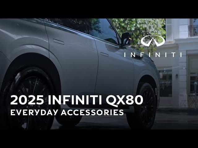 2025 INFINITI QX80 Luxury SUV | Chapter 2: Everyday Accessories