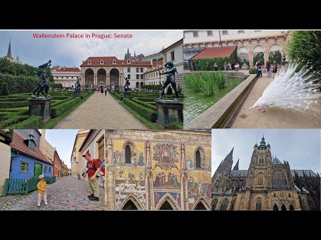 The Wallenstein Palace, now Czech Republic Senate: Prague's First Palace Garden and Golden Lane