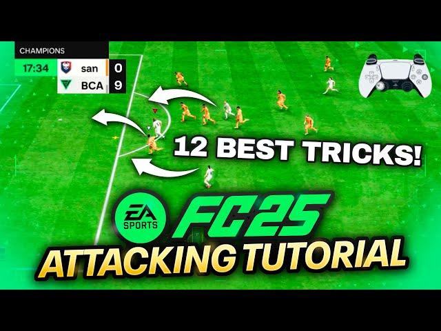 12 ATTACKING META TRICKS To Score EASIER in FC 25