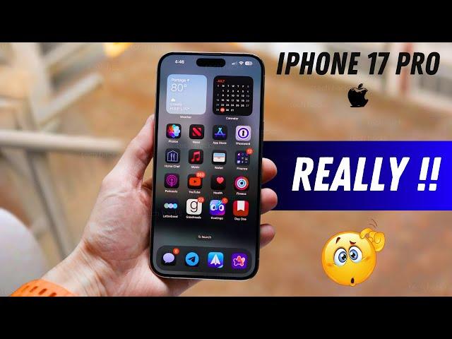 Apple’s iPhone 17 Pro  - Really It's Amazing !!! 