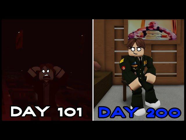 I spent 200 Days in ROBLOX's SCP 3008!