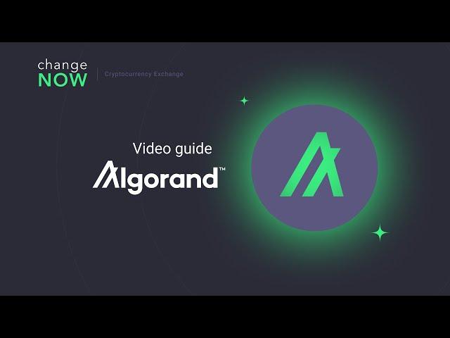 How To Buy Algorand (ALGO) on ChangeNOW.io - Quick and Easy Swaps with 200+ Cryptos [GUIDE]