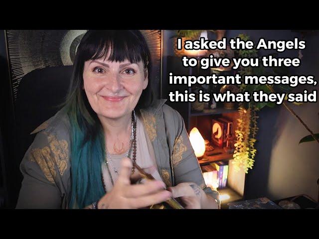 This is what your Angels have to say  - tarot reading