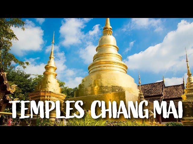 Don't miss these! Temples of Chiang Mai, Thailand