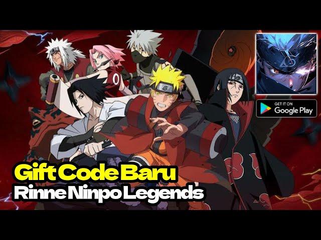 Game Naruto Rinne Ninpo Legends: Cara Redeem Gift Code dan Bonus Gratis! Android