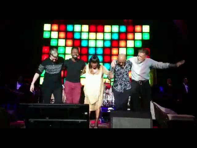 Cameron Bernard Jones singing for Patti Labelle