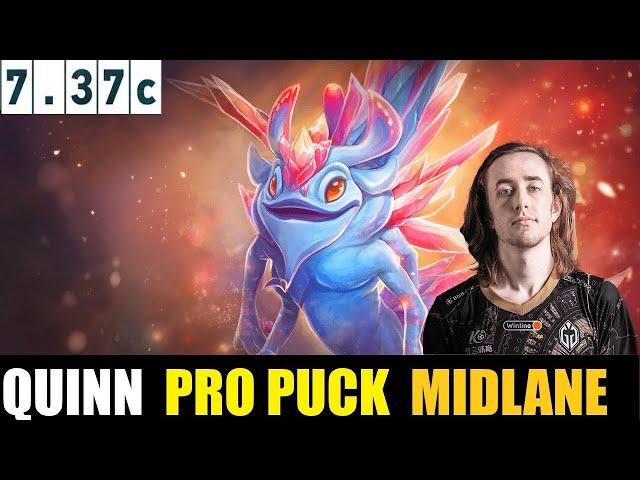  QUINN [PUCK] MID 7.37c - DOTA 2 HIGHEST MMR MATCH#dota2   #dota2gameplay #quinn