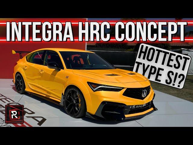 The 2025 Acura Integra Type S HRC Prototype Is A More Track Ready Type S