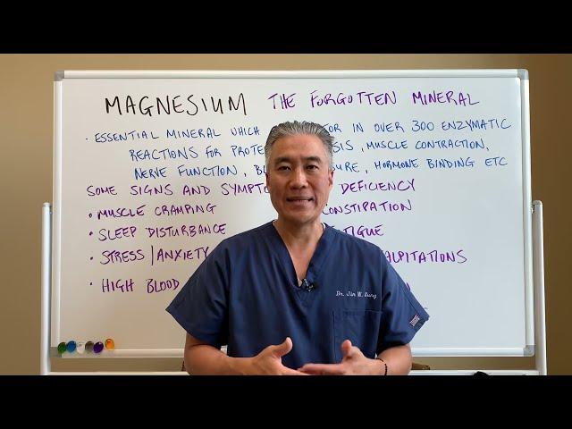 MAGNESIUM the Forgotten Mineral