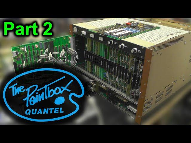 DL208 Quantel DPB-7001 Digital Paintbox Restoration & Repair Part 2