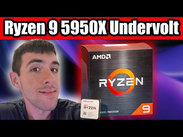 Undervolt your Ryzen 9 5950X for more FPS and Lower Temperature!