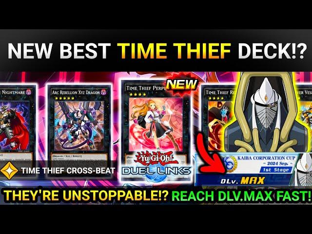 THIS DECK IS UNSTOPPABLE!? BEST TIME THIEF DECK!? | KC CUP HIGHLIGHTS! DLV MAX! [Yugioh Duel Links]