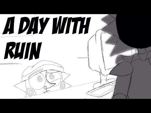 A day with ruin  || eclipse and puppet show animatic