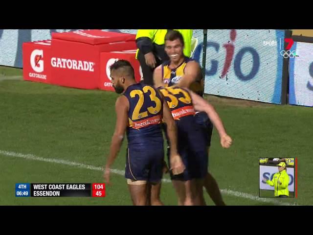 Magic McGinnity snags a ripper - AFL