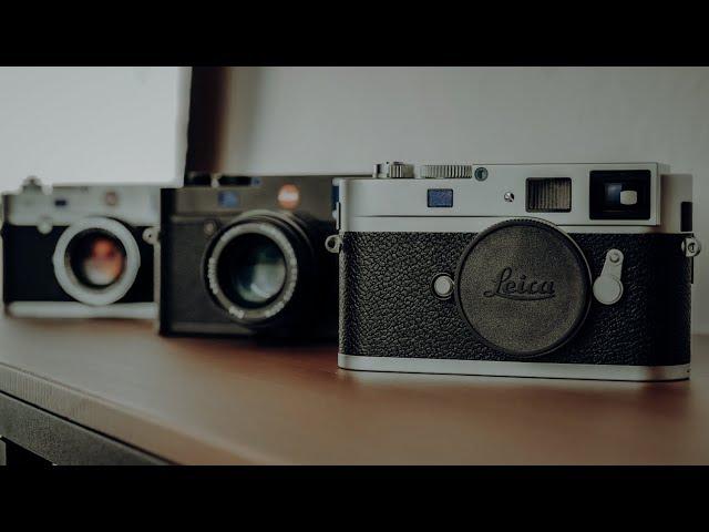 LEICA M9 vs. M240 vs. M10 - First Look Teaser