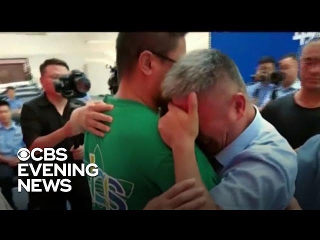 Parents reunite with son kidnapped 24 years ago