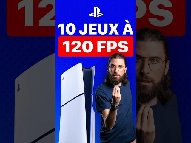 TOP 10 meilleurs jeux PS5 à 120 FPS