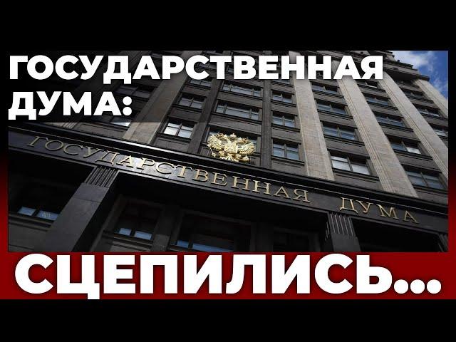 Государственная Дума: Сцепились...