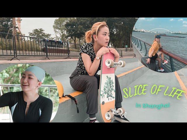 LIVING IN SHANGHAI | unemployed days, new skateboard, lots of cooking, river & park stroll, etc