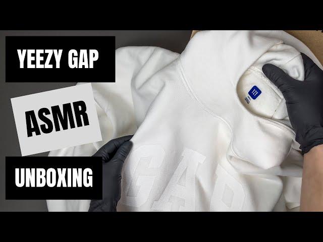 ASMR YEEZY GAP ENGINEERED BY BALENCIAGA HOODIE UNBOXING (NO TALKING)