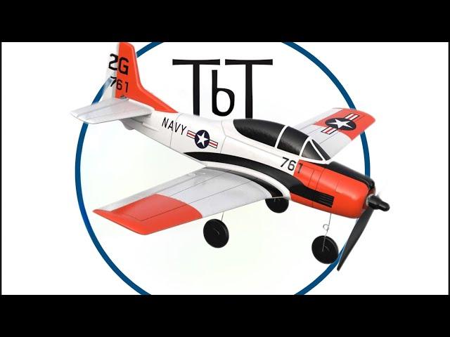 Another cheap, ready to fly RC plane from Eachine. The Trojan T-28. The easiest yet?