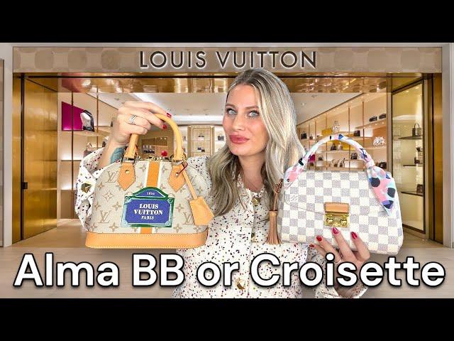 Louis Vuitton Croisette or Alma BB? WHICH ONE DO I RECOMMEND?