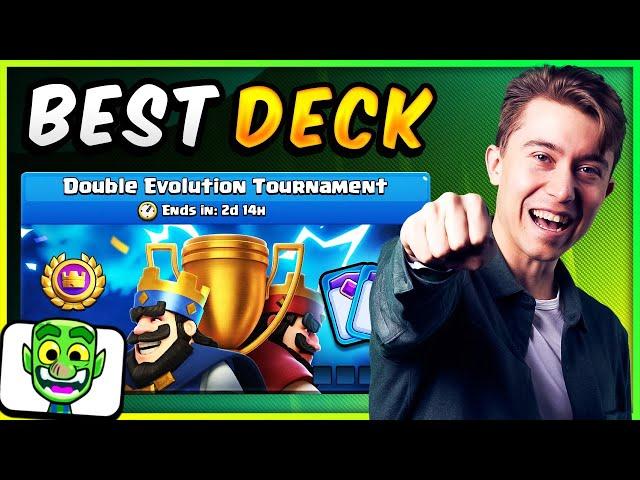 NO SKILL DECKS for DOUBLE EVOLUTION TOURNAMENT!