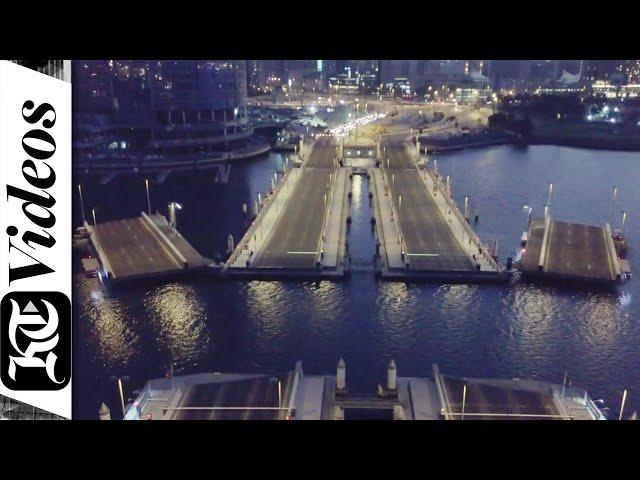 How Dubai's Floating Bridge opens and closes for traffic daily | Best Places to see in Dubai 2023