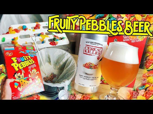 I made a beer out of Fruity Pebbles.