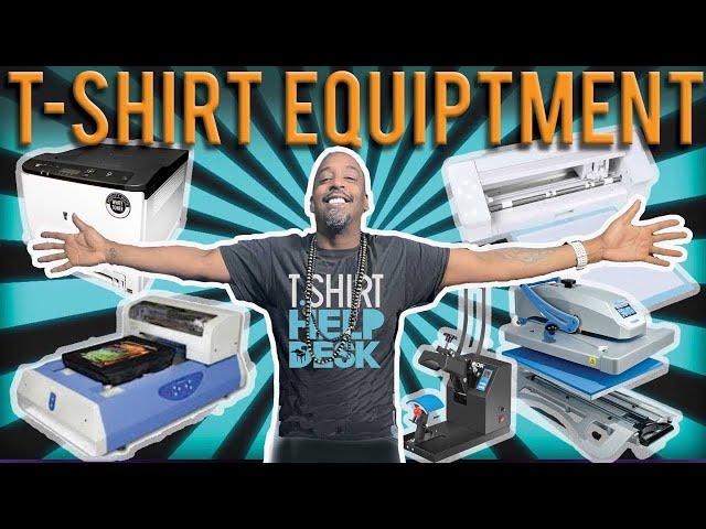 Equipment You Need to Start a T shirt Business