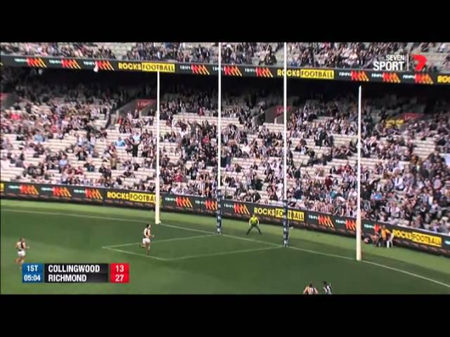 Jamie Elliott sells candy and snags a goal - AFL