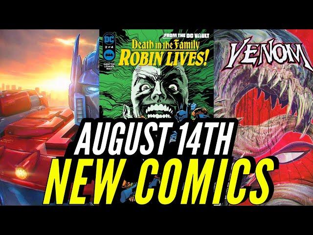 NEW COMIC BOOKS RELEASING AUGUST 14TH 2024 DC & MARVEL COMICS PREVIEWS COMING OUT THIS WEEK #comics