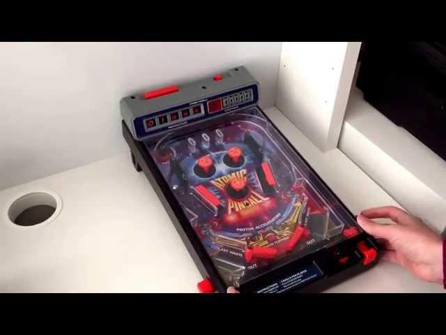 TOMY ATOMIC PINBALL 1979 70'S VINTAGE RETRO GAME GAMING