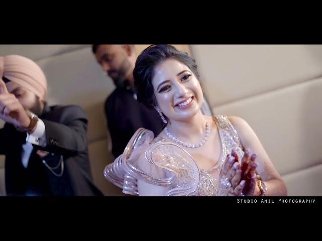 Best Punjabi Wedding highlights || Taranbir & Jasleen || Studio Anil Photography