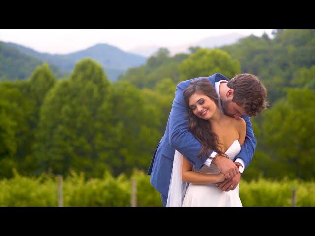 EMOTIONAL GROOM REACTION // Sarah & Chip’s Wedding Video // The Vineyards at Betty’s Creek