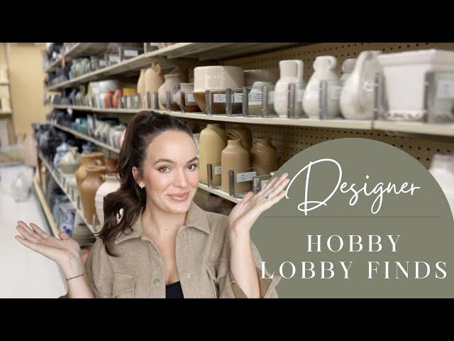 Affordable Designer Finds At Hobby Lobby